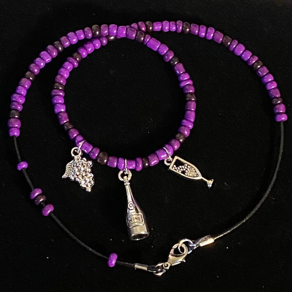 Wine Drinkers Necklace